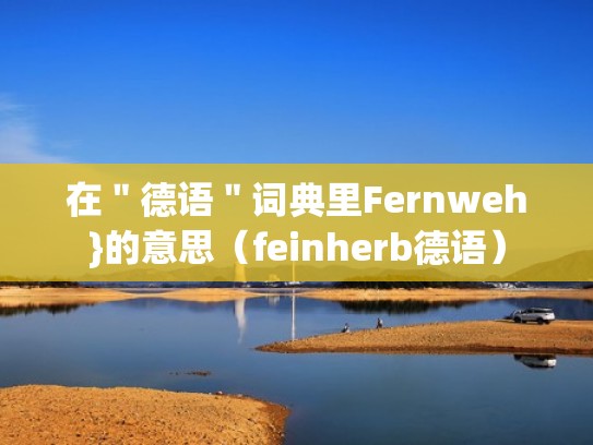在＂德语＂词典里Fernweh}的意思（feinherb德语）