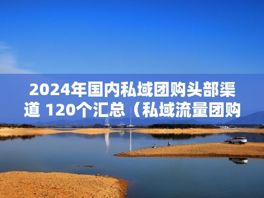 2024年国内私域团购头部渠道 120个汇总(私域流量团购) 2024年国内私域团购头部渠道 120个汇总(私域流量团购)