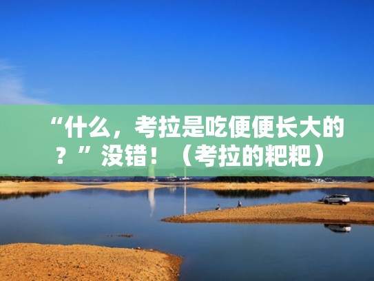 “什么，考拉是吃便便长大的？”没错！（考拉的粑粑）