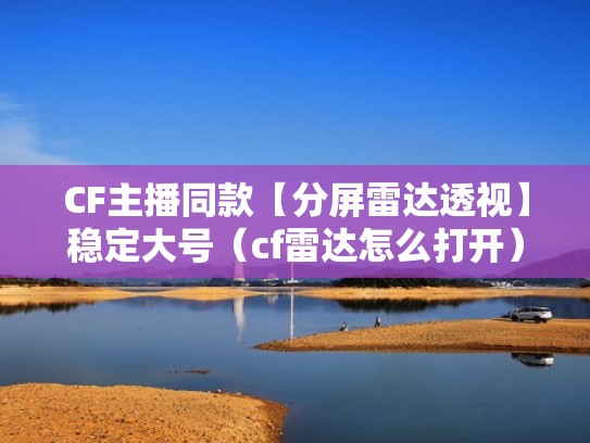CF主播同款【分屏雷达透视】稳定大号（cf雷达怎么打开）
