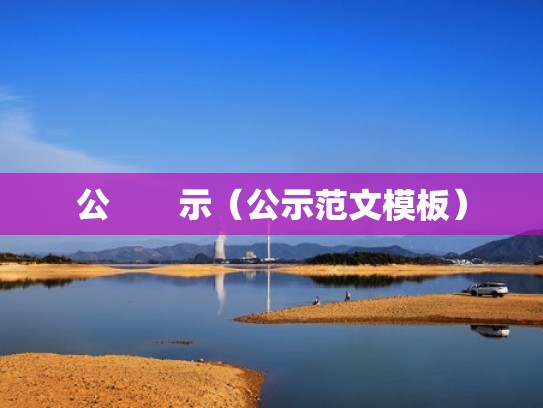 公 示(公示范文模板) 公 示(公示范文模板)