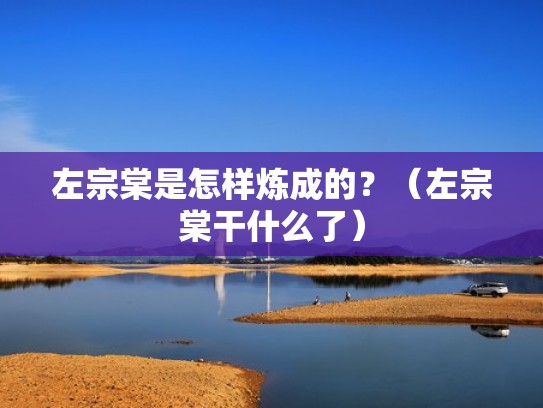 左宗棠是怎样炼成的？（左宗棠干什么了）