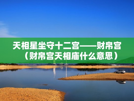 天相星坐守十二宫——财帛宫（财帛宫天相庙什么意思）