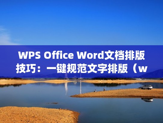 WPS Office Word文档排版技巧：一键规范文字排版（wps2019文字中对文档的排版步骤）