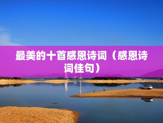 最美的十首感恩诗词（感恩诗词佳句）