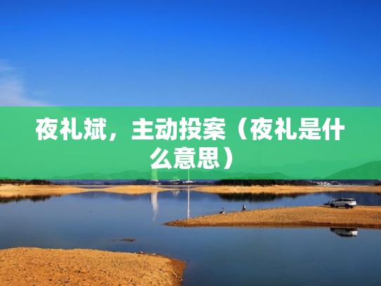 夜礼斌,主动投案(夜礼是什么意思) 夜礼斌,主动投案(夜礼是什么意思)