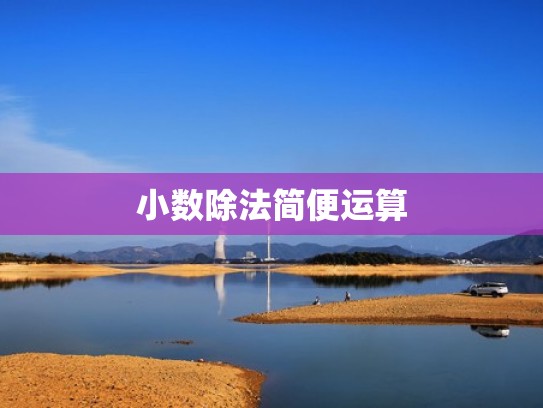 小数除法简便运算