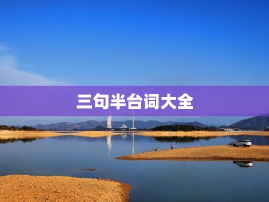 三句半台词大全