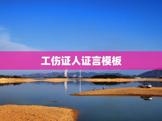 工伤证人证言模板