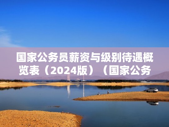 国家公务员薪资与级别待遇概览表（2024版）（国家公务员工资标准及福利待遇）