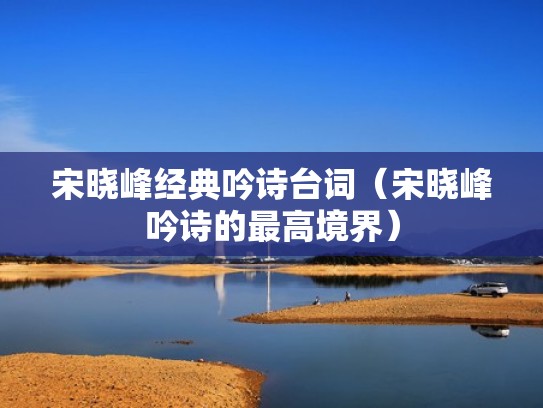 宋晓峰经典吟诗台词（宋晓峰吟诗的最高境界）