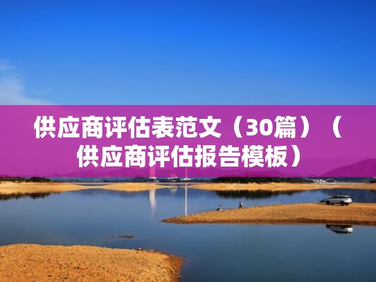 供应商评估表范文（30篇）（供应商评估报告模板）