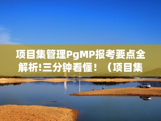 项目集管理PgMP报考要点全解析!三分钟看懂！（项目集管理标准 pdf）