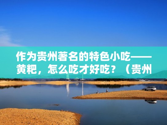 作为贵州著名的特色小吃——黄粑，怎么吃才好吃？（贵州黄粑介绍）