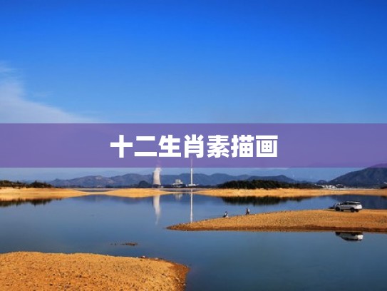 十二生肖素描画