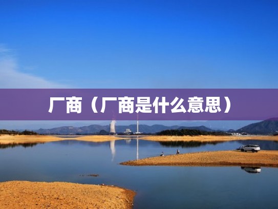 厂商（厂商是什么意思）