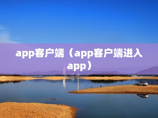 app客户端（app客户端进入app）