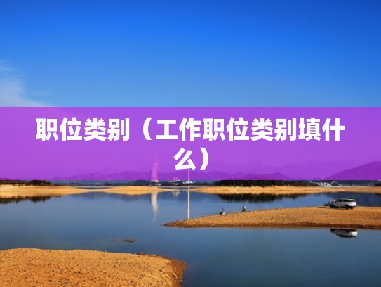 职位类别(工作职位类别填什么) 职位类别(工作职位类别填什么)