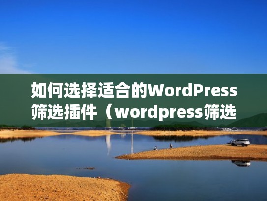 如何选择适合的WordPress筛选插件（wordpress筛选功能）