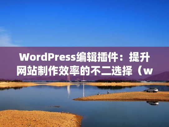 WordPress编辑插件:提升网站制作效率的不二选择(wordpress插件教程) WordPress编辑插件:提升网站制作效率的不二选择(wordpress插件教程)