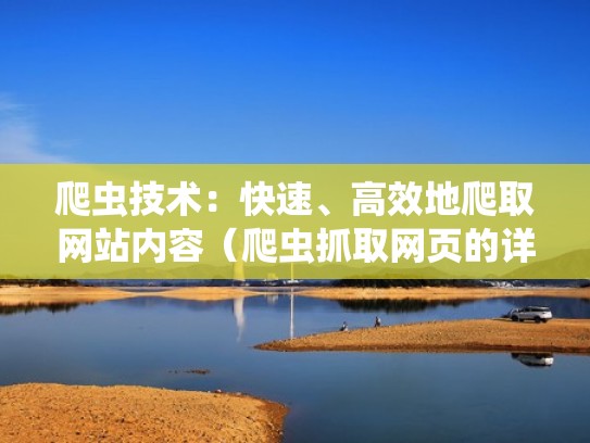 爬虫技术:快速、高效地爬取网站内容(爬虫抓取网页的详细流程) 爬虫技术:快速、高效地爬取网站内容(爬虫抓取网页的详细流程)
