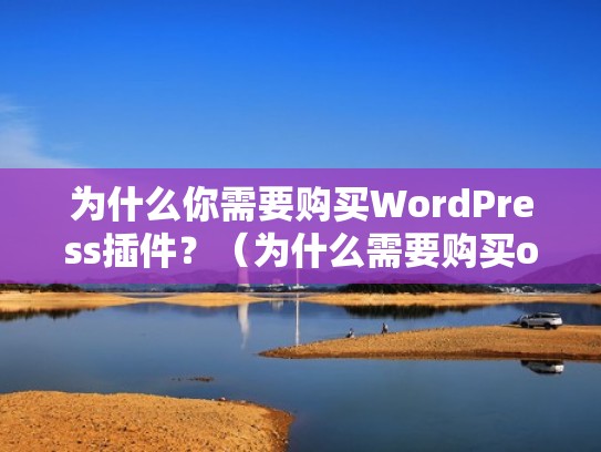 为什么你需要购买WordPress插件?(为什么需要购买office) 为什么你需要购买WordPress插件?(为什么需要购买office)