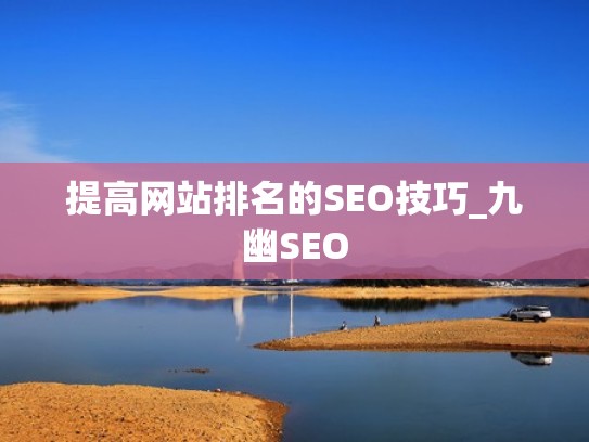 提高网站排名的SEO技巧_九幽SEO