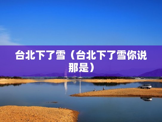 台北下了雪（台北下了雪你说那是）