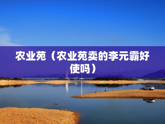 农业苑（农业苑卖的李元霸好使吗）