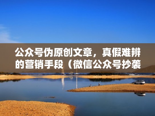 公众号伪原创文章，真假难辨的营销手段（微信公众号抄袭原创发布的文章会变成转载吗）