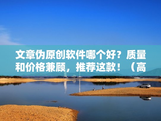 文章伪原创软件哪个好？质量和价格兼顾，推荐这款！（高质量文章伪原创工具）