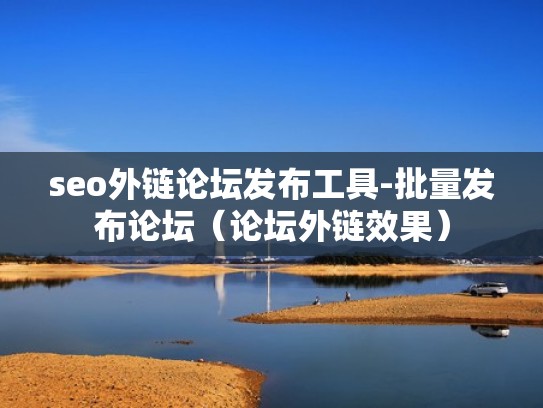 seo外链论坛发布工具-批量发布论坛（论坛外链效果）