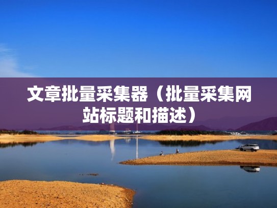 文章批量采集器（批量采集网站标题和描述）