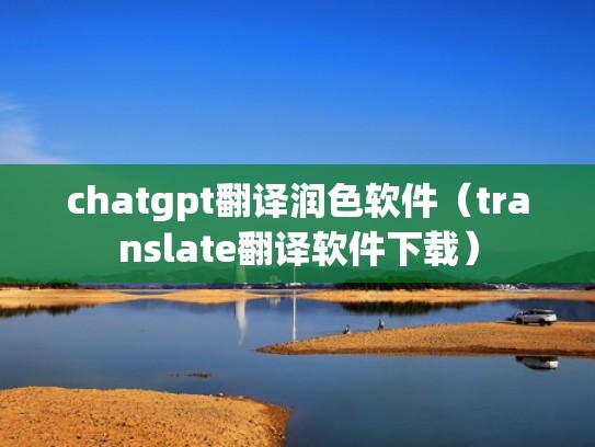 chatgpt翻译润色软件（translate翻译软件下载）
