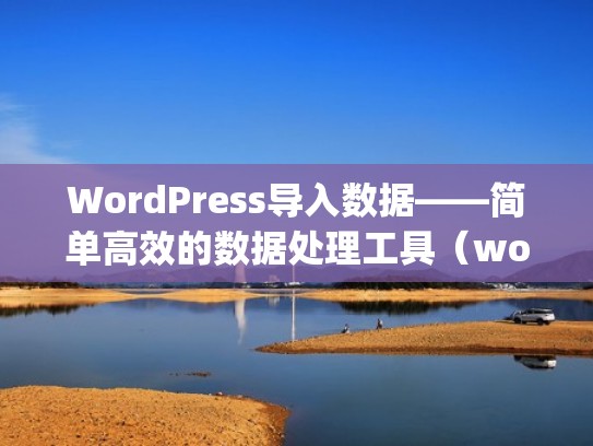WordPress导入数据——简单高效的数据处理工具（wordpress批量导入文章插件）