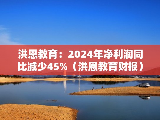 洪恩教育：2024年净利润同比减少45%（洪恩教育财报）