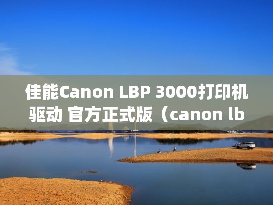 佳能Canon LBP 3000打印机驱动 官方正式版（canon lbp3000驱动下载）