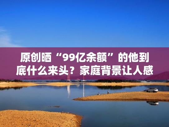 原创晒“99亿余额”的他到底什么来头？家庭背景让人感到好奇（存款99亿）