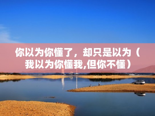 你以为你懂了,却只是以为(我以为你懂我,但你不懂) 你以为你懂了,却只是以为(我以为你懂我,但你不懂)