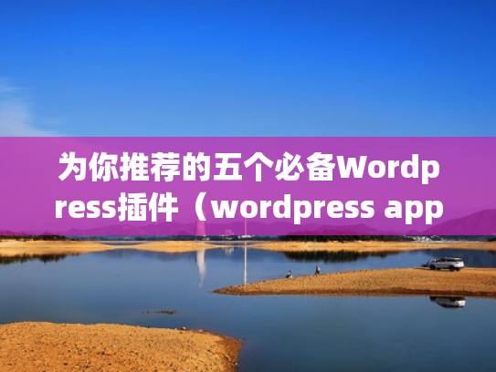 为你推荐的五个必备Wordpress插件（wordpress app插件）