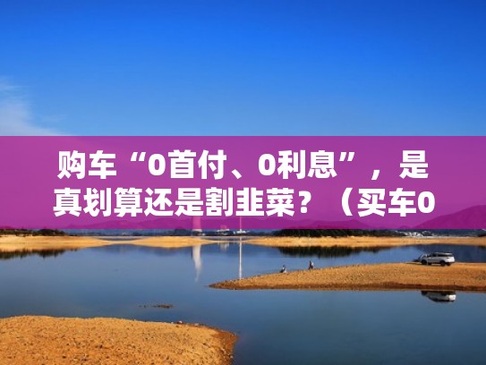 购车“0首付、0利息”,是真划算还是割韭菜?(买车0首付利息高吗) 购车“0首付、0利息”,是真划算还是割韭菜?(买车0首付利息高吗)