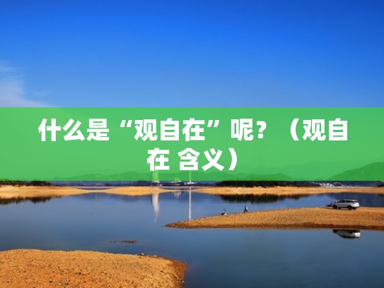 什么是“观自在”呢？（观自在 含义）